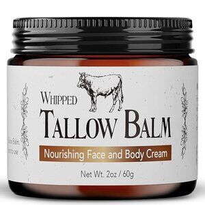 Beef Tallow for Skin | 100% Grass Fed Handmade Tallow Face Moisturizer